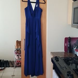 BCBGMaxAzria Royal Blue Evening Dress